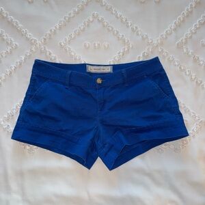 Abercrombie & Fitch Blue Women's Cotton Shorties